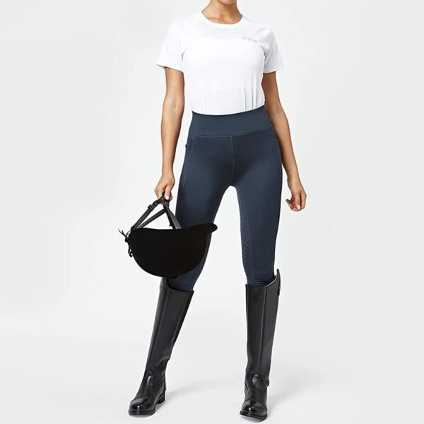 Women's Equestrian Epoxy Non-slip Tights - Image 10