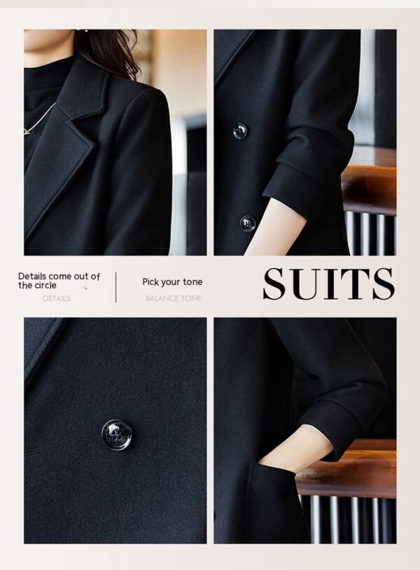 Classic Black Blazer - Image 8