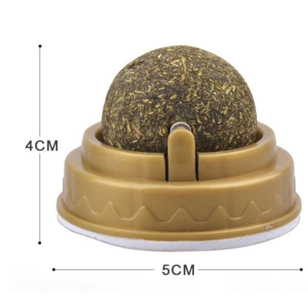 Catnip Balls Cat Treats Rotary Molar Teeth Cleaning - Image 2