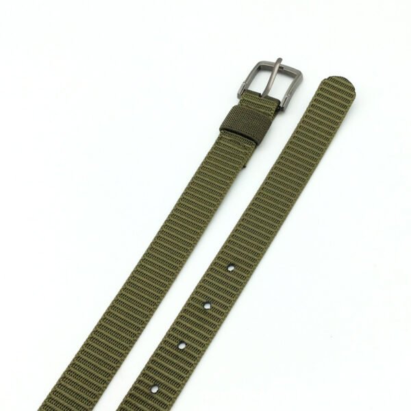 Outdoor Female Nylon Waistband Alloy Pin Buckle Belt - Image 6