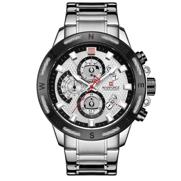 Men's Large Dial Waterproof Luminous Quartz Watch - Image 4