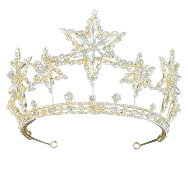 Photography Accessories XINGX Rhinestone Fashion Crown Headdress - Image 9