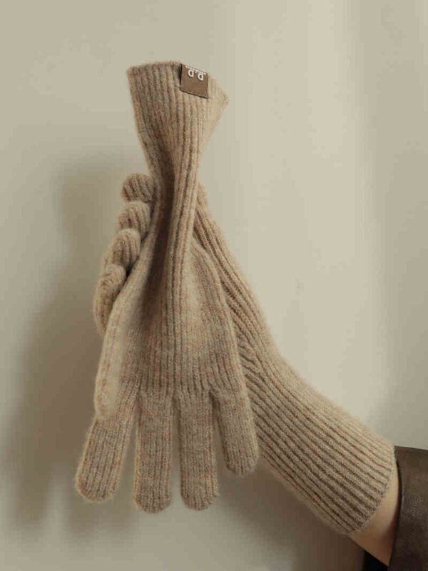 Warm-keeping And Cold-proof Finger Touch Screen Gloves - Image 6