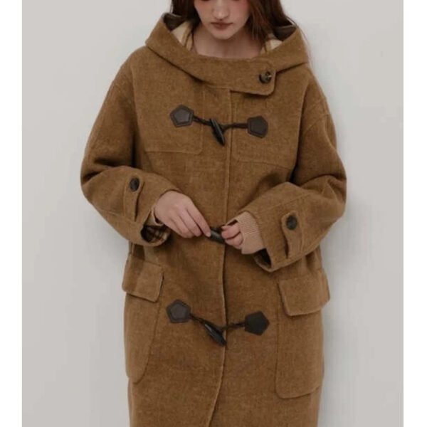 Mid-length Small Wool Coat Winter - Image 2