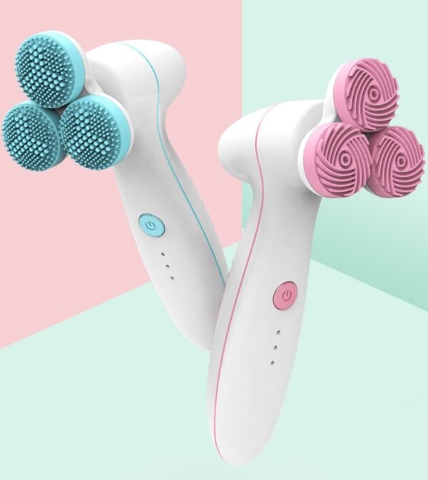 Three round 3D silicone cleansing instrument - Image 6