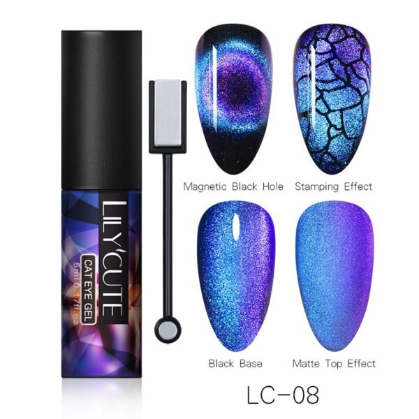 Magic Wide Cat Eye Nail Polish - Image 4