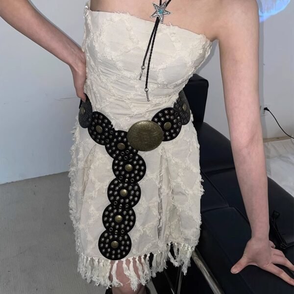 American Retro Round Hollow Waist Seal - Image 3