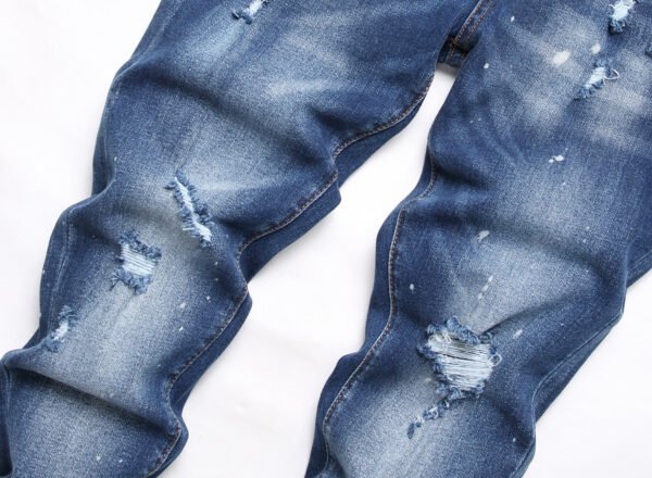 Men's Jeans Ripped Fashion Ornaments Trend - Image 4
