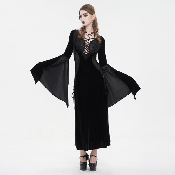 Halloween Women's Halter Strap Split Dress - Image 6