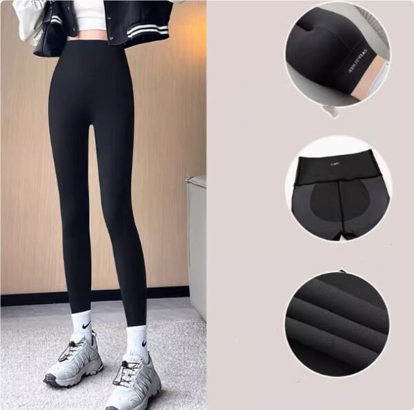 Lamb Fleece Leggings For Women - Image 6