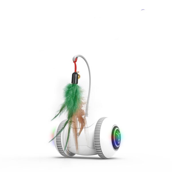 Swappable Head Interactive Cat Feather Toy - Image 7