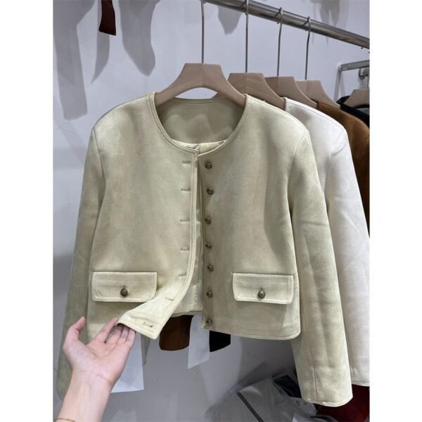 Outerwear Fashion Jacket Leather Coat - Image 7