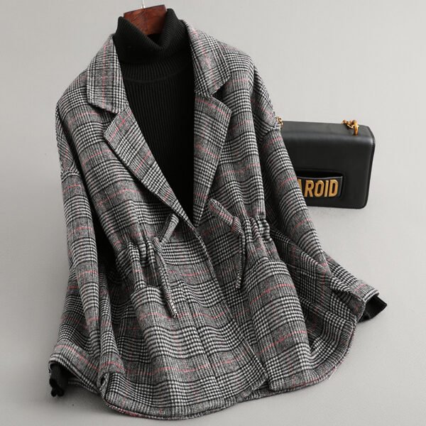 Short Woolen Coat Double-sided Wool Overcoat - Image 4