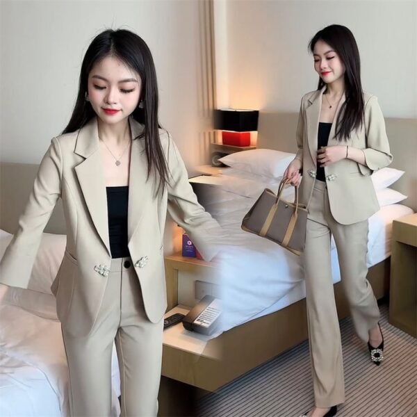 Temperament Leisure Western Style Autumn Suit - Image 9