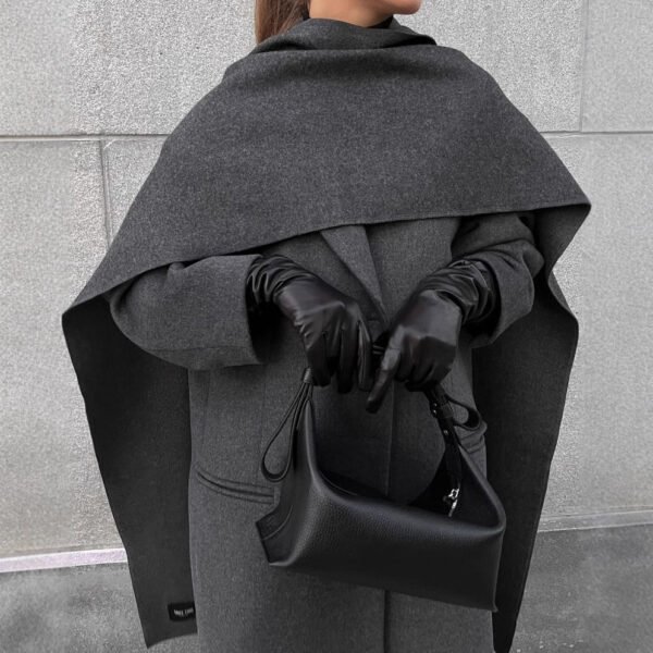 Cloak Long Retro Overcoat Coat - Image 3