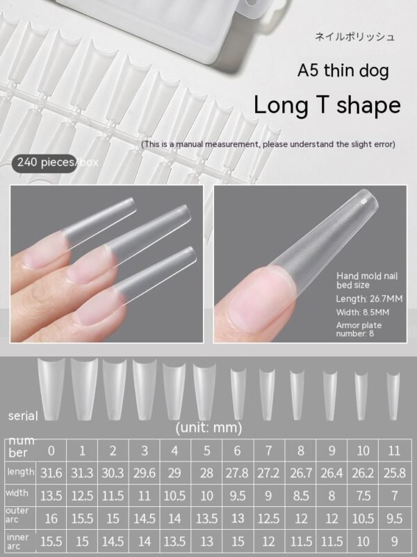 Nail Art Carving-free Grinding Long Trapezoid - Image 10