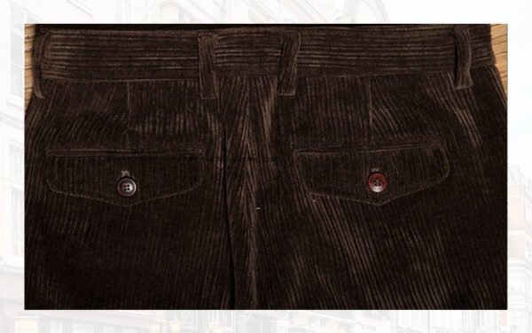 Retro Mid-waist Straight Casual Corduroy Pants Yupi Overalls - Image 4