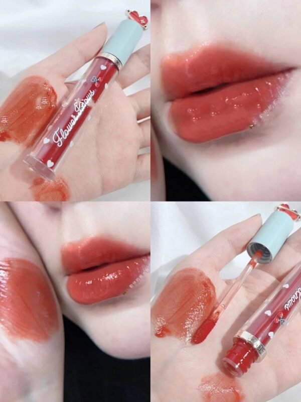 Flower Know Crystal Jelly Lip Glaze Mirror Moisturizing Lipstick - Image 8