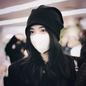Thin Patch Pullover Hat