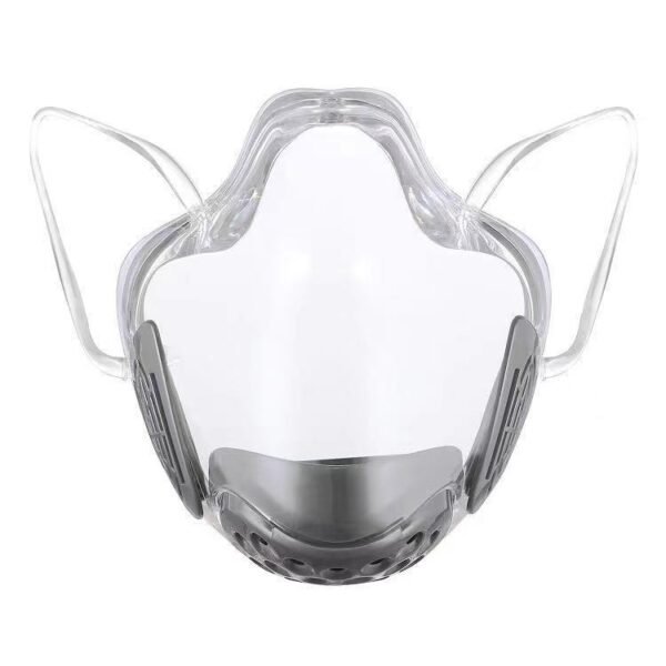 Full Face Anti-splash And Dust-proof Transparent Protective Anti-fog Plastic Mask - Image 3