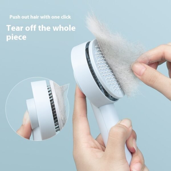 Self-Cleaning Grooming Comb for Dogs & Cats - Image 3
