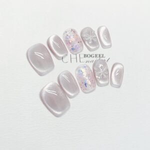 Short Manicure Cat's Eye Pure Desire