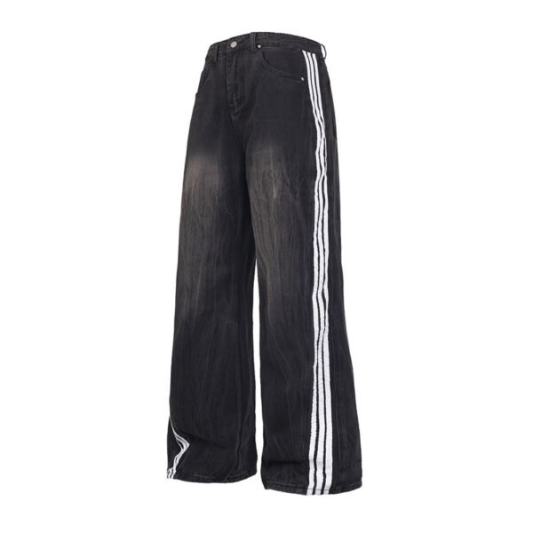 Loose Straight Wide Leg Mop Trousers - Image 5