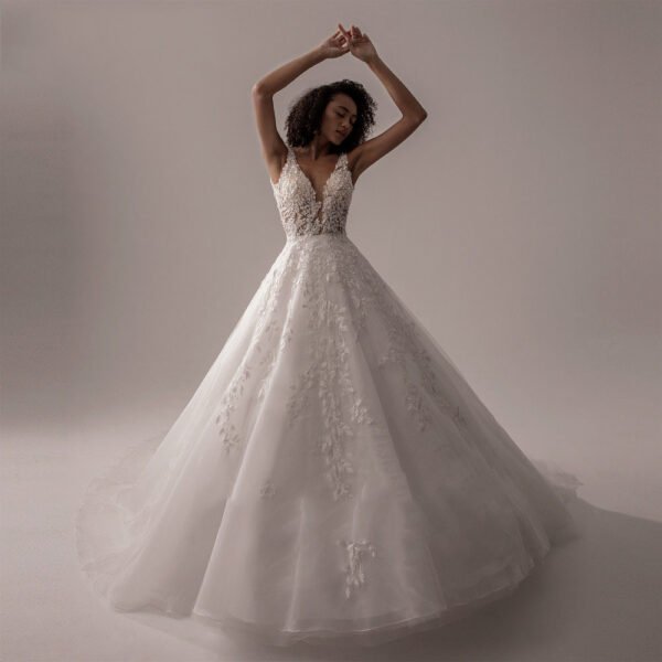 Slim-fit Travel Tail Slimming Main Wedding Dress - Image 3