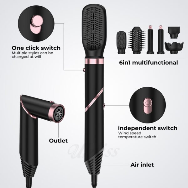 High-speed Hair Dryer Automatic Hair Suction - Image 2