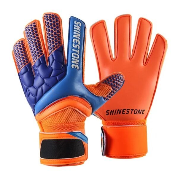 Children Harness Finger Guard Thickened Latex Goalkeeper Gloves - Image 8