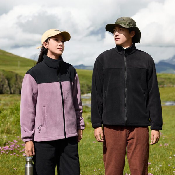 Polar Fleece Fleece-lined Thickened Coat - Image 2