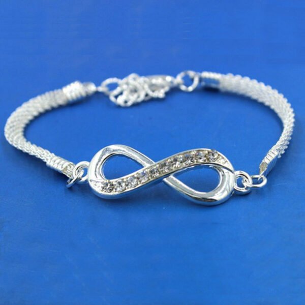 Infinity diamond bracelet - Image 2