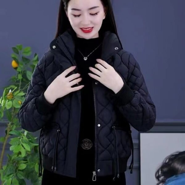 Loose Short Cotton-padded Coat Casual Jacket - Image 9