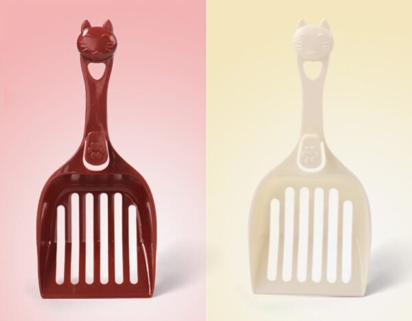 Plastic cat litter shovel cat head cat shovels - Image 3
