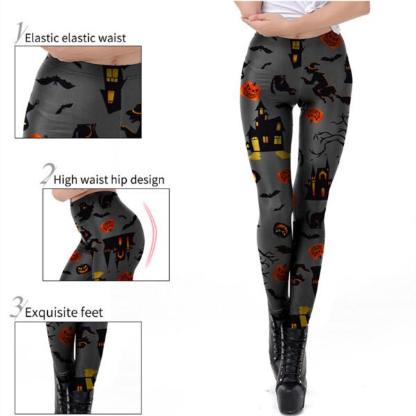 Women's Fashion Creative Printing Leggings - Image 5