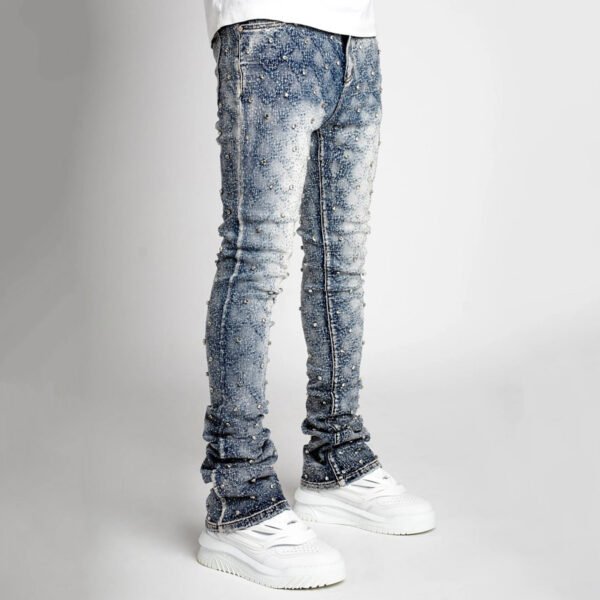 Fashion Personality Straight Men's Jeans - Image 2