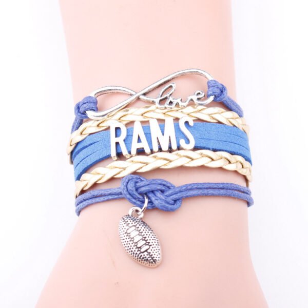 Love Pendant FIREWIFE Letter Bracelet Multi-layer Woven Leather String - Image 7