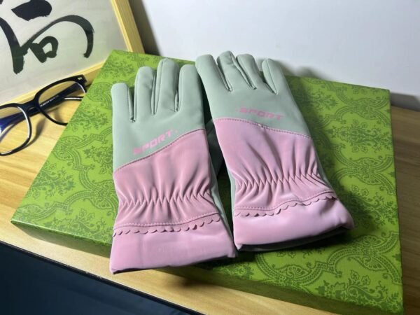 Touch Screen Student Wind-proof And Cold Protection Knitted Gloves Thickened - Image 7