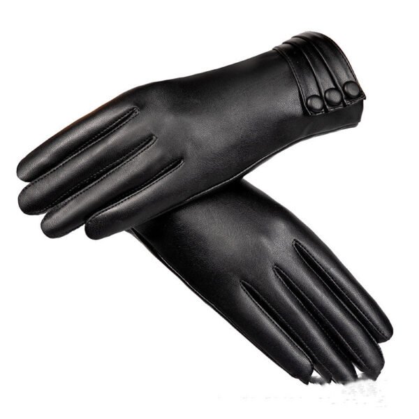Women's Winter Outdoors Fleece-lined Touch Screen Thermal Gloves - Image 10