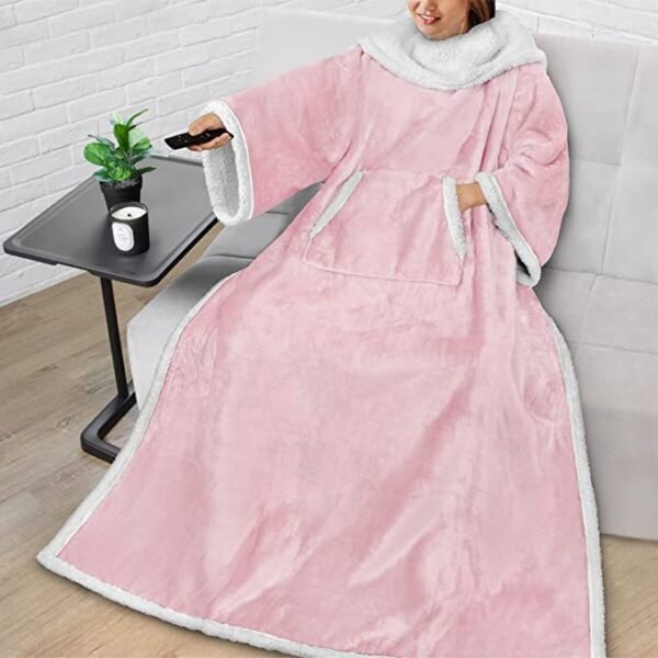 Composite Lambswool TV Blanket Home Lazy - Image 3