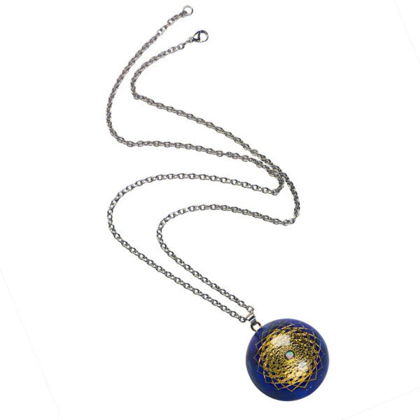 High Frequency Crystal Necklace Multiple Spiral Dna Pendant - Image 6