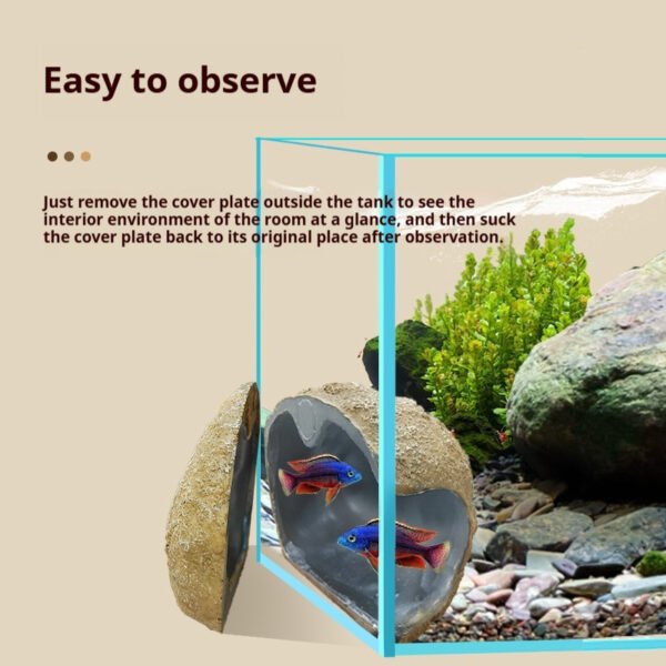 Fish Tank Magnetic Shelter Ornaments - Image 3