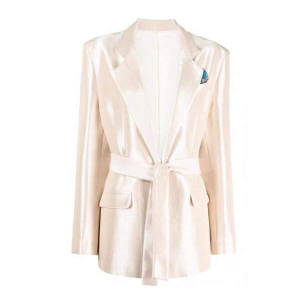 Commuting Women's Business Suit Suit Advanced Quality Fabric Elegant Outfit Suit - Image 5