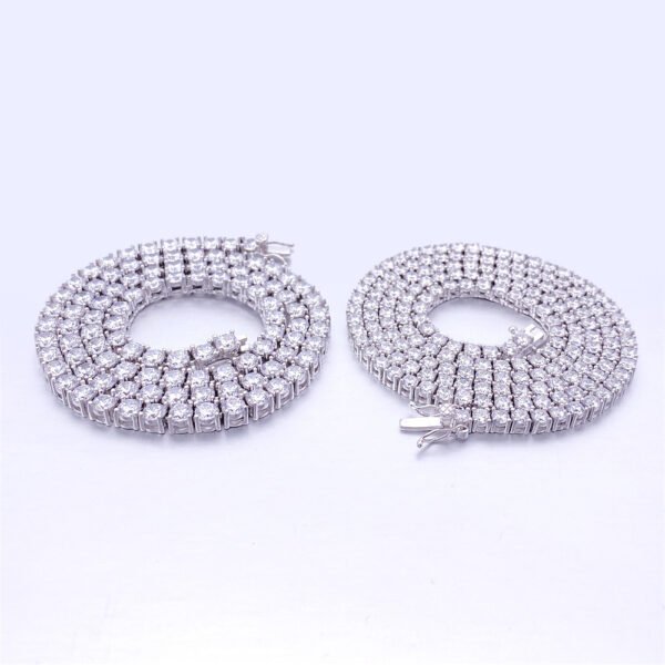 Men's Fashion Single Row Tennis Bracelet - Image 5