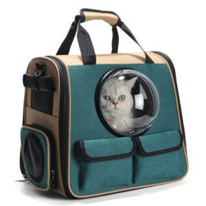 Spacious Pet Backpack - Safe and Secure Transport