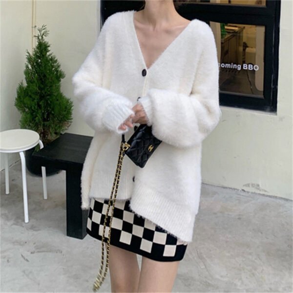 Artificial Mink Fur Sweater - Image 9