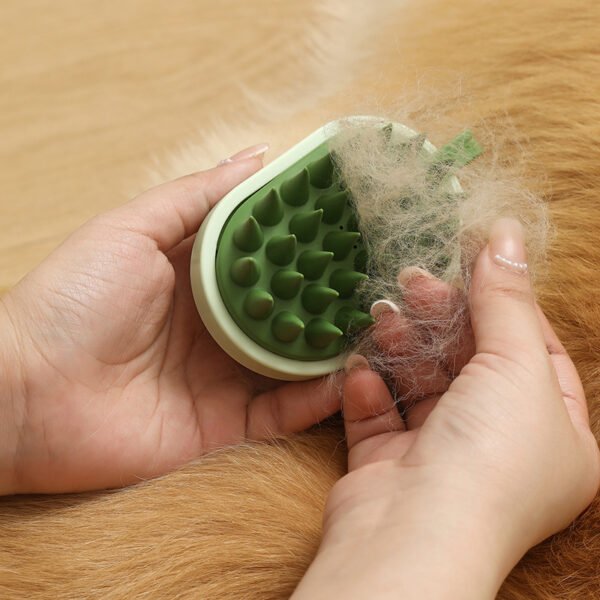 Soft Silicone Pet Hair Remover Comb for Dogs & Cats - Image 4