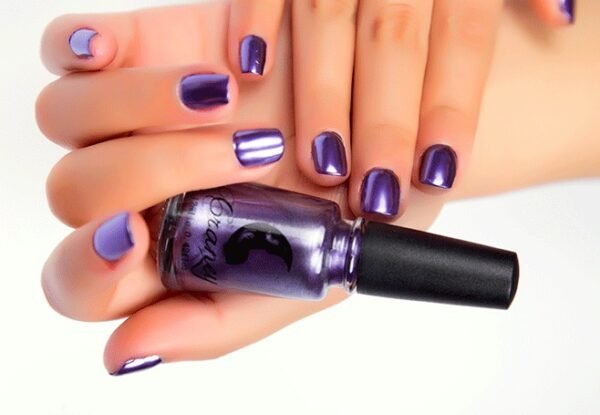 Stainless Steel Color Mirror Silver Nail Polish - Image 2