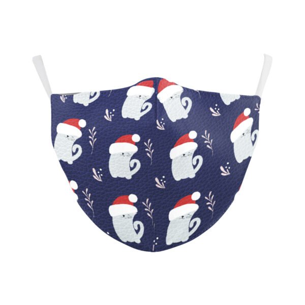 Christmas Single Corner Print Double Layer Dust Mask - Image 7