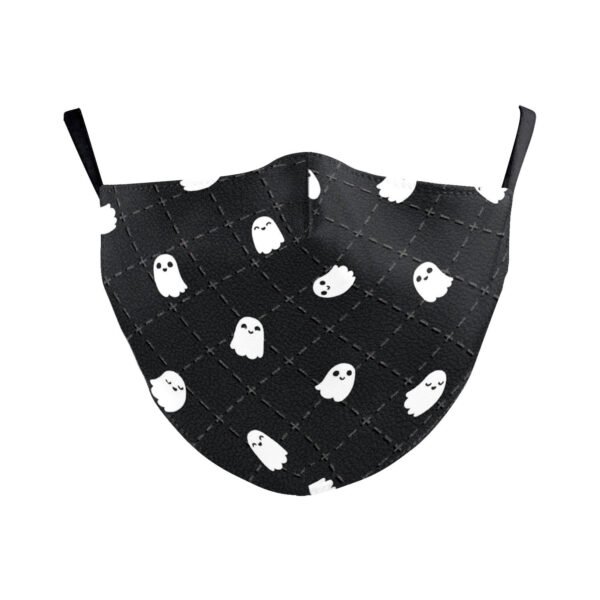 Digital Printing Halloween Skull Pumpkin Creative Design Double-layer Dustproof Mask - Image 6
